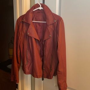 Red Leather Jacket